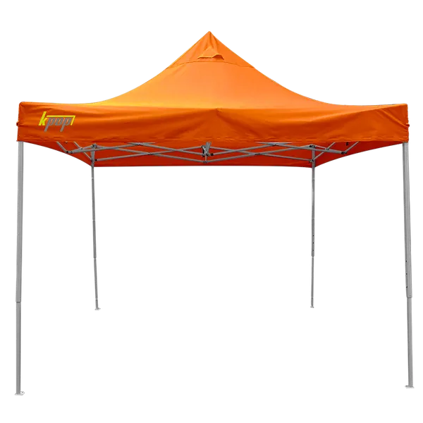 Toldo Plegable 3x3 Mt K-Pop Tela Premium Impermeable(ANARANJADO)